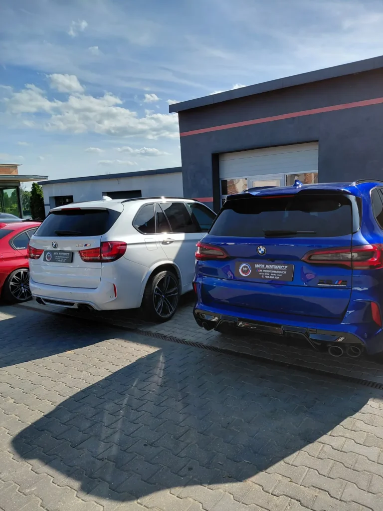 BMW X5 M i BMW X5 M Competition przed warsztatem Wolniewicz M Performance